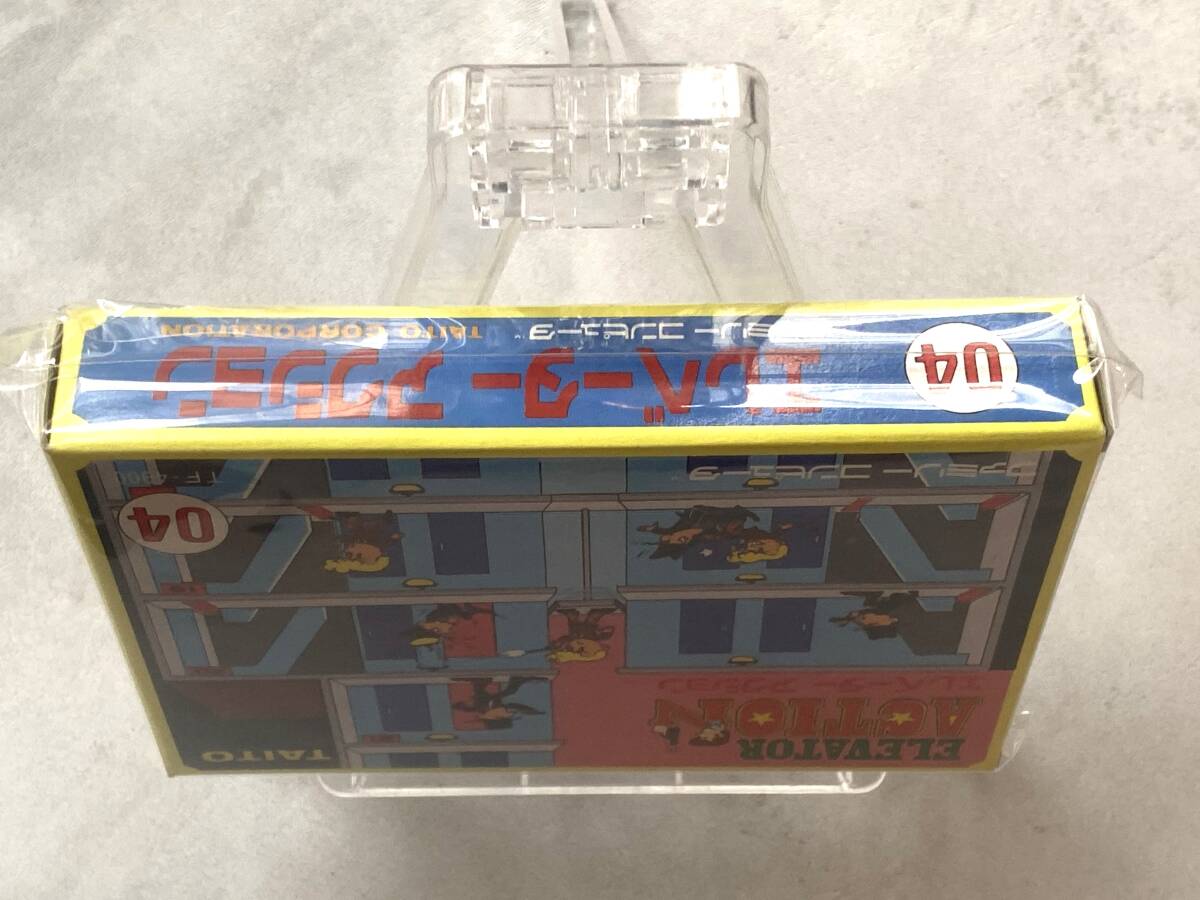 ■未開封新品 ファミコン エレベーターアクション FC■　任天堂　Nintendo　カプコン　CAPCOM　ナムコ　NAMCOT_画像4