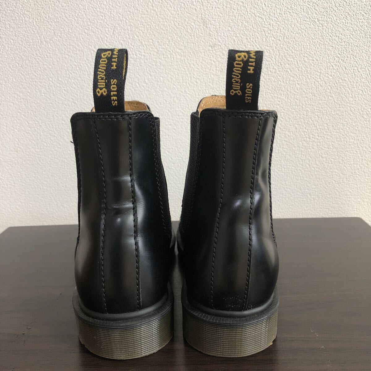 【返品OK】ドクターマーチン UK5 US6 約24㎝  2976 チェルシー サイドコアブーツ  MONO ブラック 【Dr.Martens】_画像3