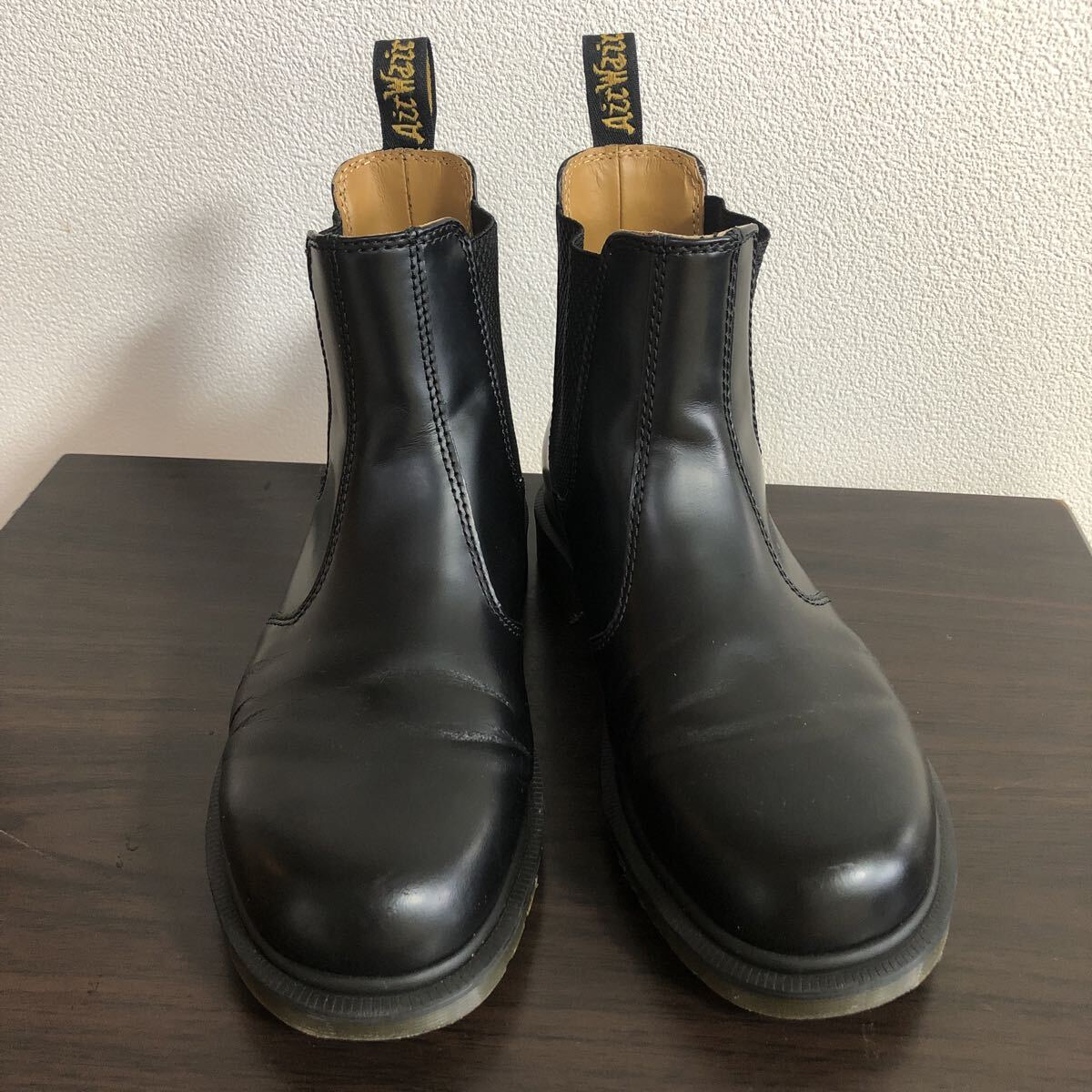 【返品OK】ドクターマーチン UK5 US6 約24㎝  2976 チェルシー サイドコアブーツ  MONO ブラック 【Dr.Martens】_画像1