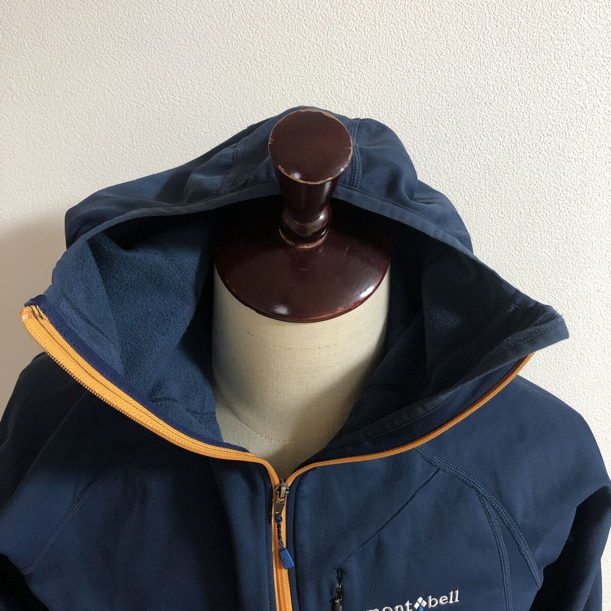 【返品OK】モンベル　メンズＬ　#1106542　トレールアクションパーカ　ストレッチクリマプラス【mont-bell】_画像3