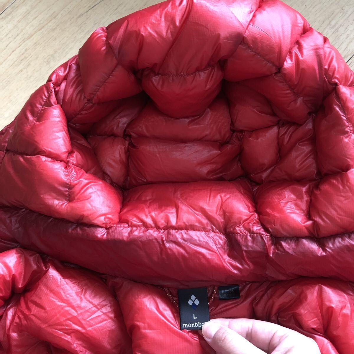 モンベル×GORETEX メンズL#1101594イグニスダウンパーカ ゴアテックス インフィニアムウインドストッパー1000FPEX【mont-bell】_画像5