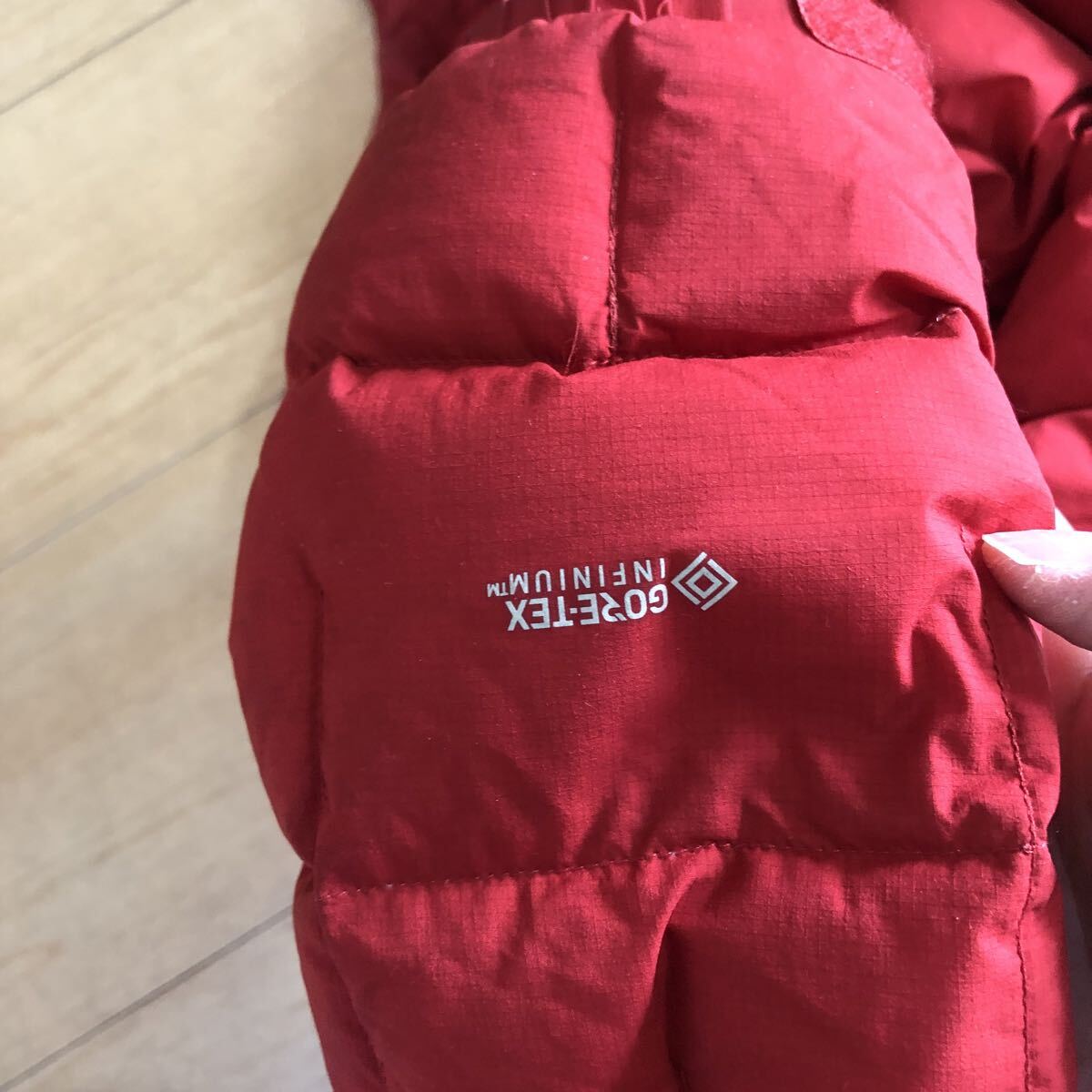 モンベル×GORETEX メンズL#1101594イグニスダウンパーカ ゴアテックス インフィニアムウインドストッパー1000FPEX【mont-bell】_画像7