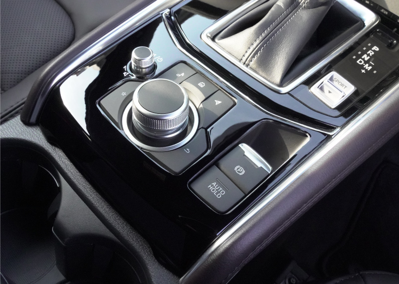 アウトレット品 マツダ CX-5 KF系 フロントAVスイッチベース インテリアパネル 1P ピアノブラック_画像9