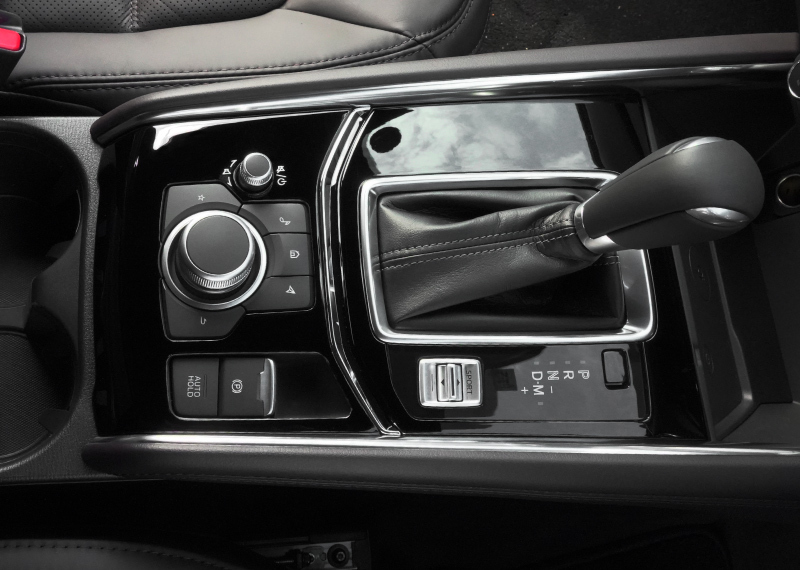 アウトレット品 マツダ CX-5 KF系 フロントAVスイッチベース インテリアパネル 1P ピアノブラック_画像10