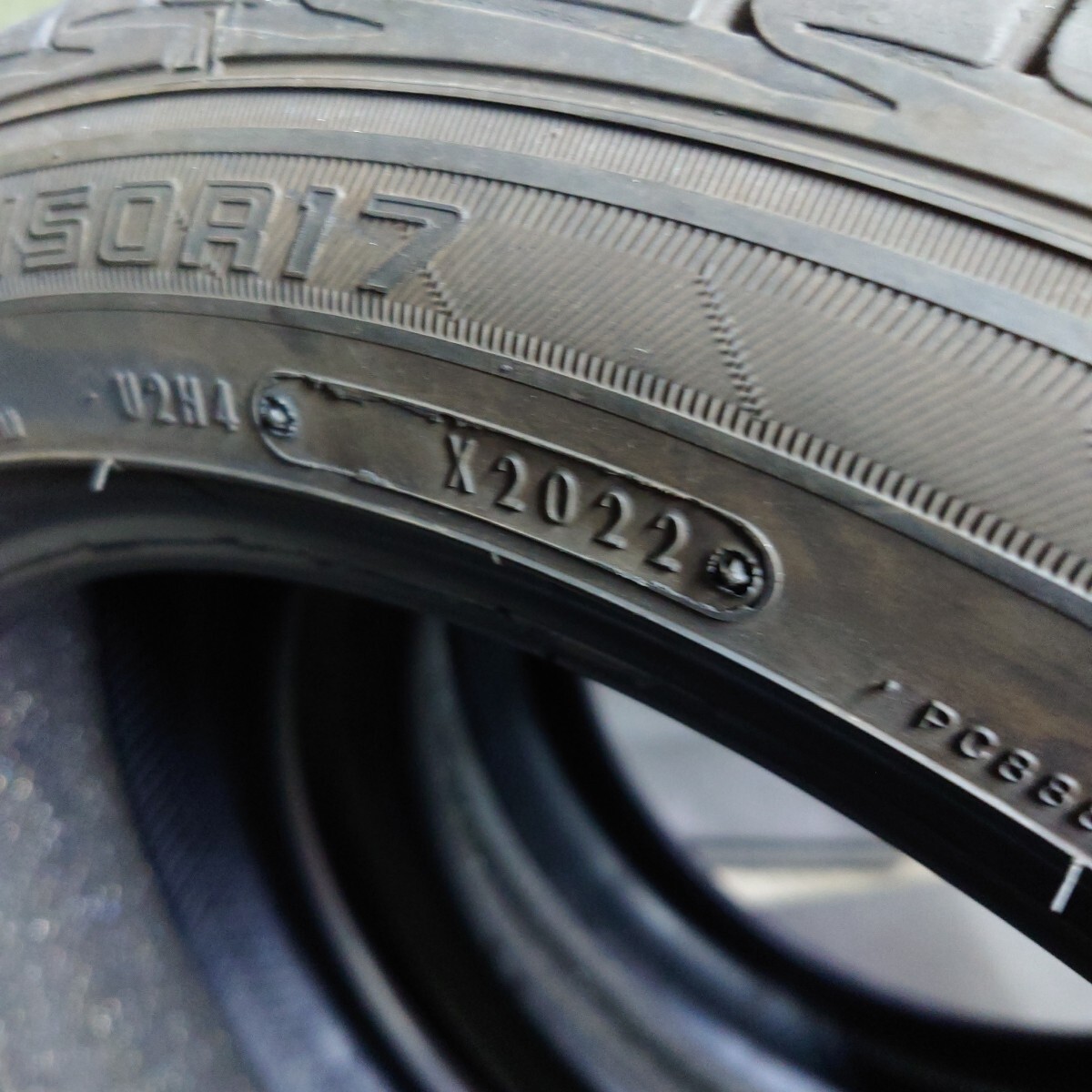 DUNLOP ダンロップ LEMANS ⅴ　ル・マン ファイブ 205/50R17　中古2本！ (2022年製) _画像8