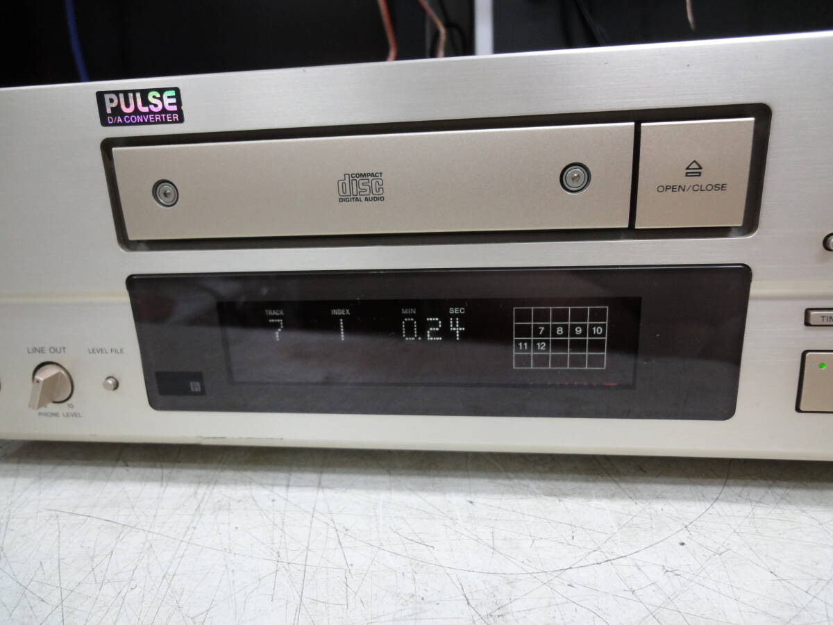 ■SONY/ソニー■ESシリーズCDプレイヤー/リモコン欠品■CDP-X555ES■中古■ ★即決★_画像10