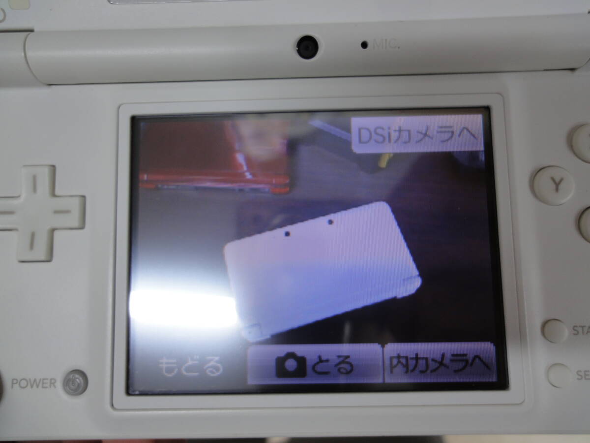 ■Nintendo/任天堂■ポータブルゲーム機/TWL-001/微難あり■ニンテンドーDSi ホワイト [TWL-S-WA]■中古/2■ ★即決★_画像8