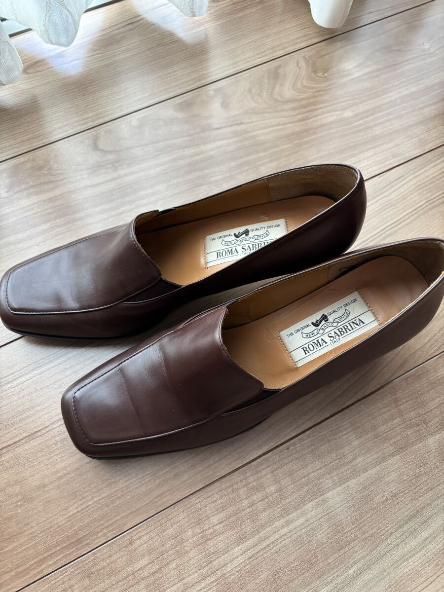 ローマサブリナ　パンフス　ブラウン　36_画像2