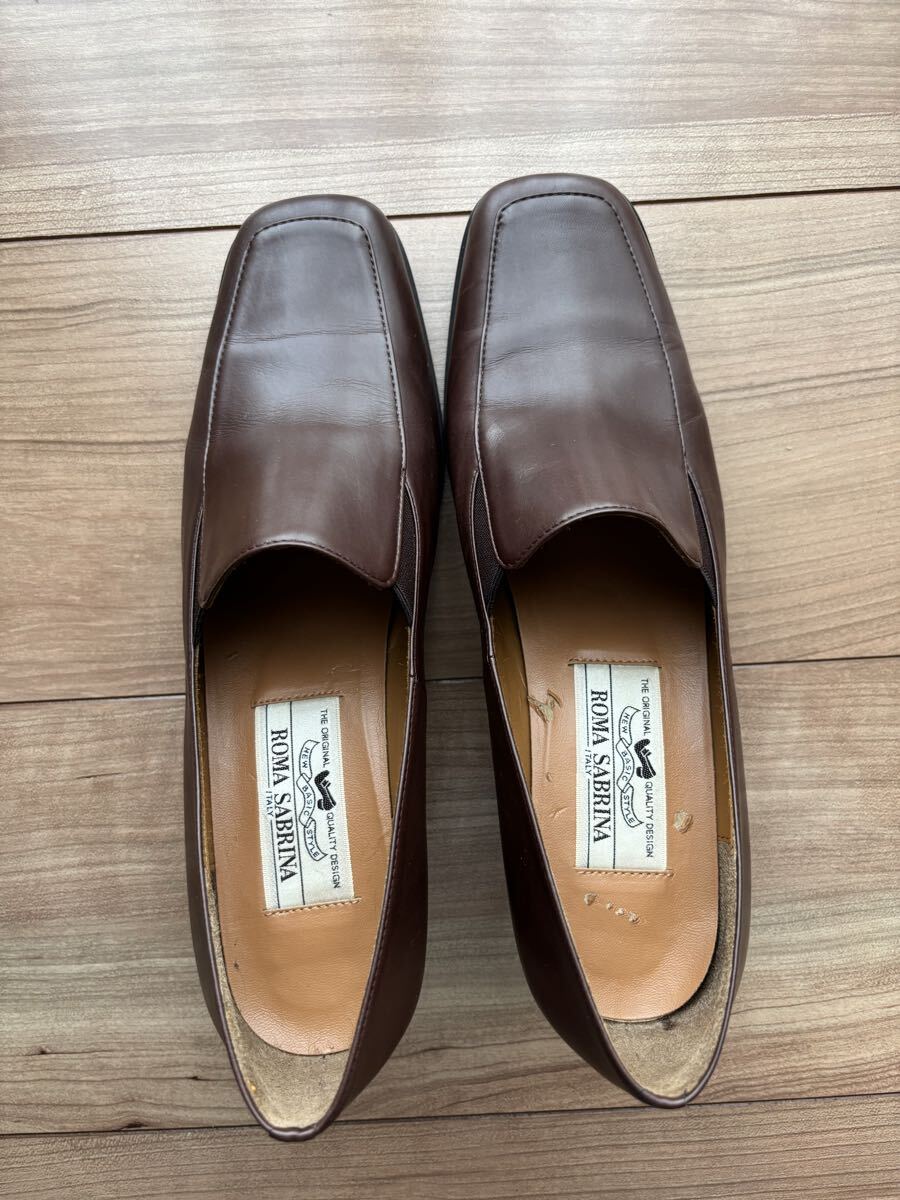 ローマサブリナ　パンフス　ブラウン　36_画像3