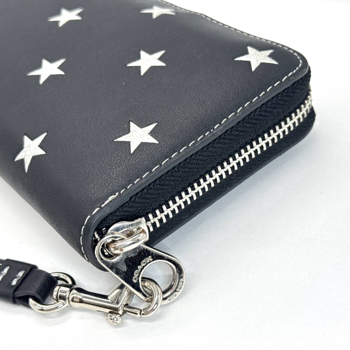 COACH コーチ 長財布 ブラック スター 星_画像3