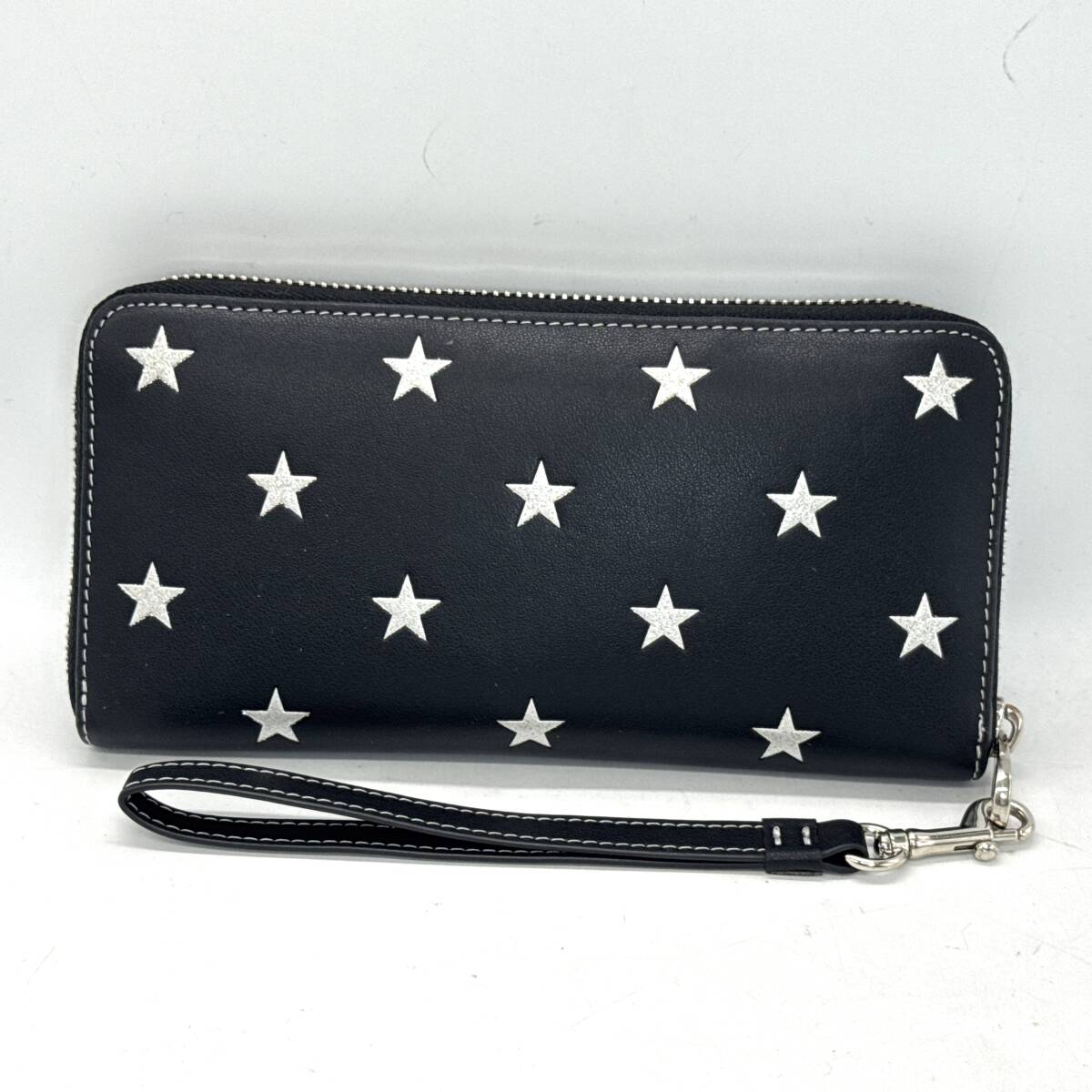 COACH コーチ 長財布 ブラック スター 星_画像2