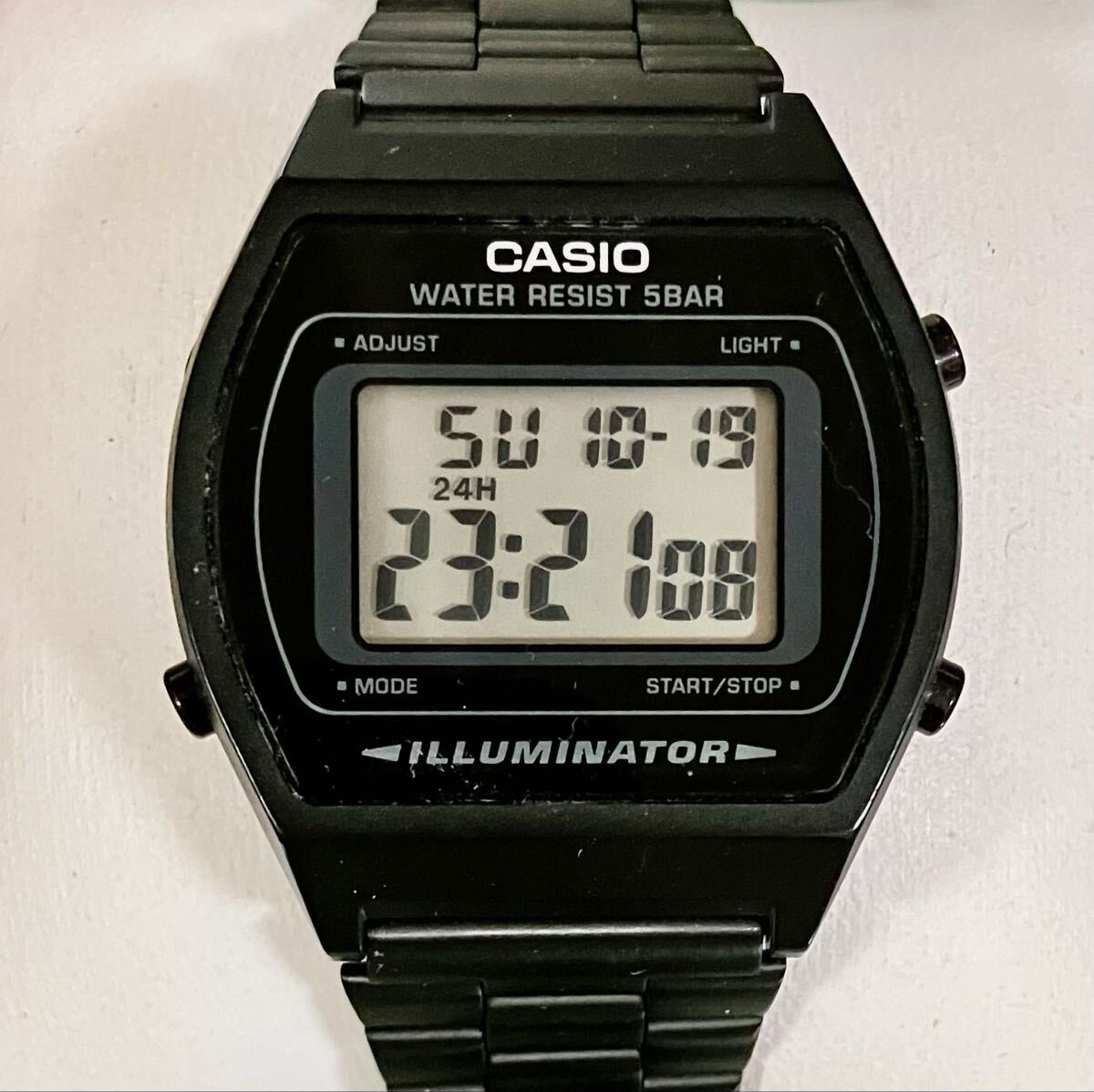 ★稼働品★CASIO デジタル★ヴィンテージ★スタンダード★デジタル★B640WB-1AEF★QZ★メンズ/レディ-ス腕時計★外箱・冊子付属★_画像1