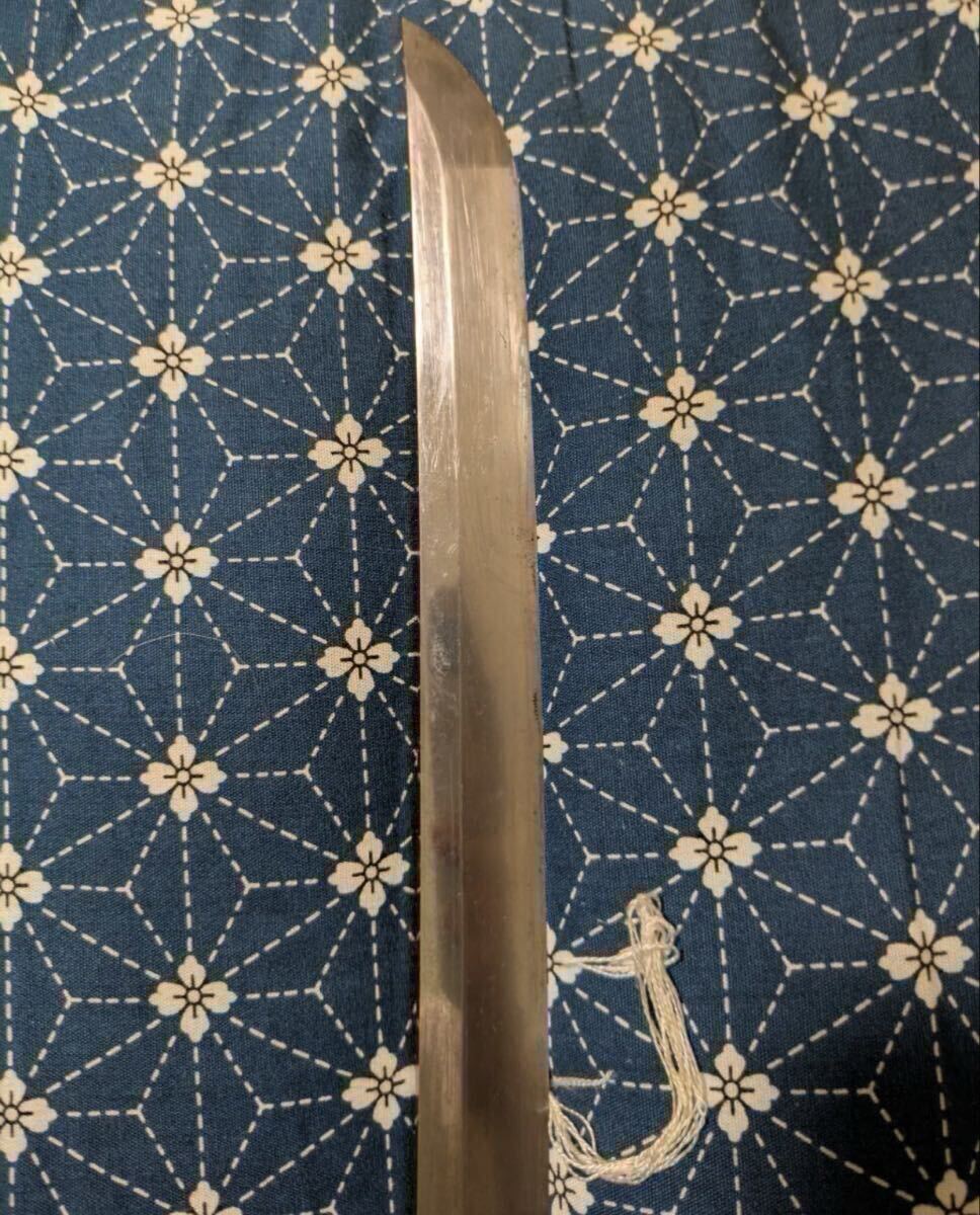 美作國 津山藩松平家 火縄式銃砲 津山城備砲 六匁玉狭間筒 142cm 江戸時代 砲術 武具 古式銃 脇差 日本刀 57.5cm 白鞘 二重 2個セット_画像6