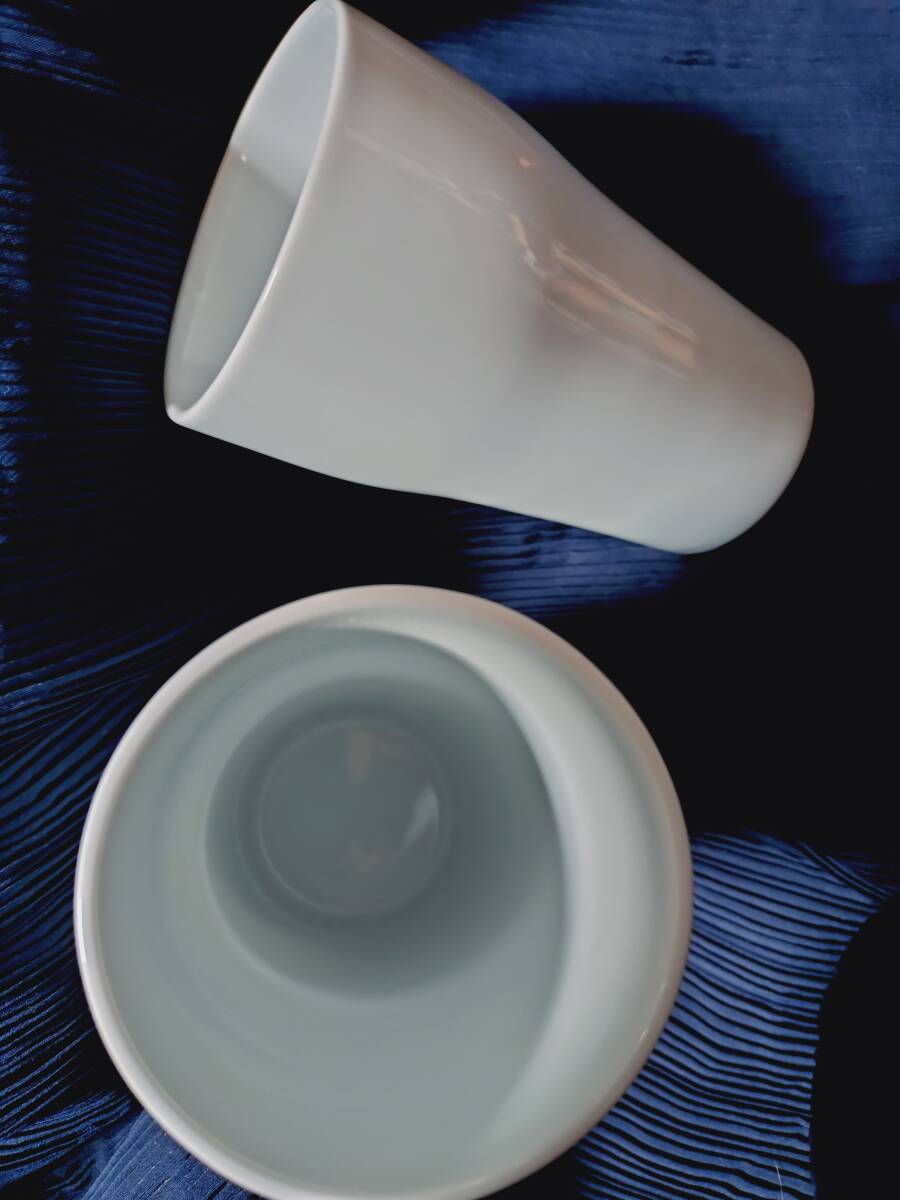 ★ベンツ★メルツェデス非売品タンブラー陶磁器ビアマグ焼物ノベルティ三越伊勢丹メルセデス有田焼き日本製レアMercedes-Benzスターマーク_画像4