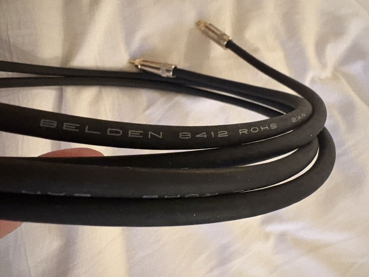 BELDEN 8412 RCAケーブル 約1mペア&88750? ケーブル ステレオ?フォンケーブル 約7m×4 ベルデン_画像3