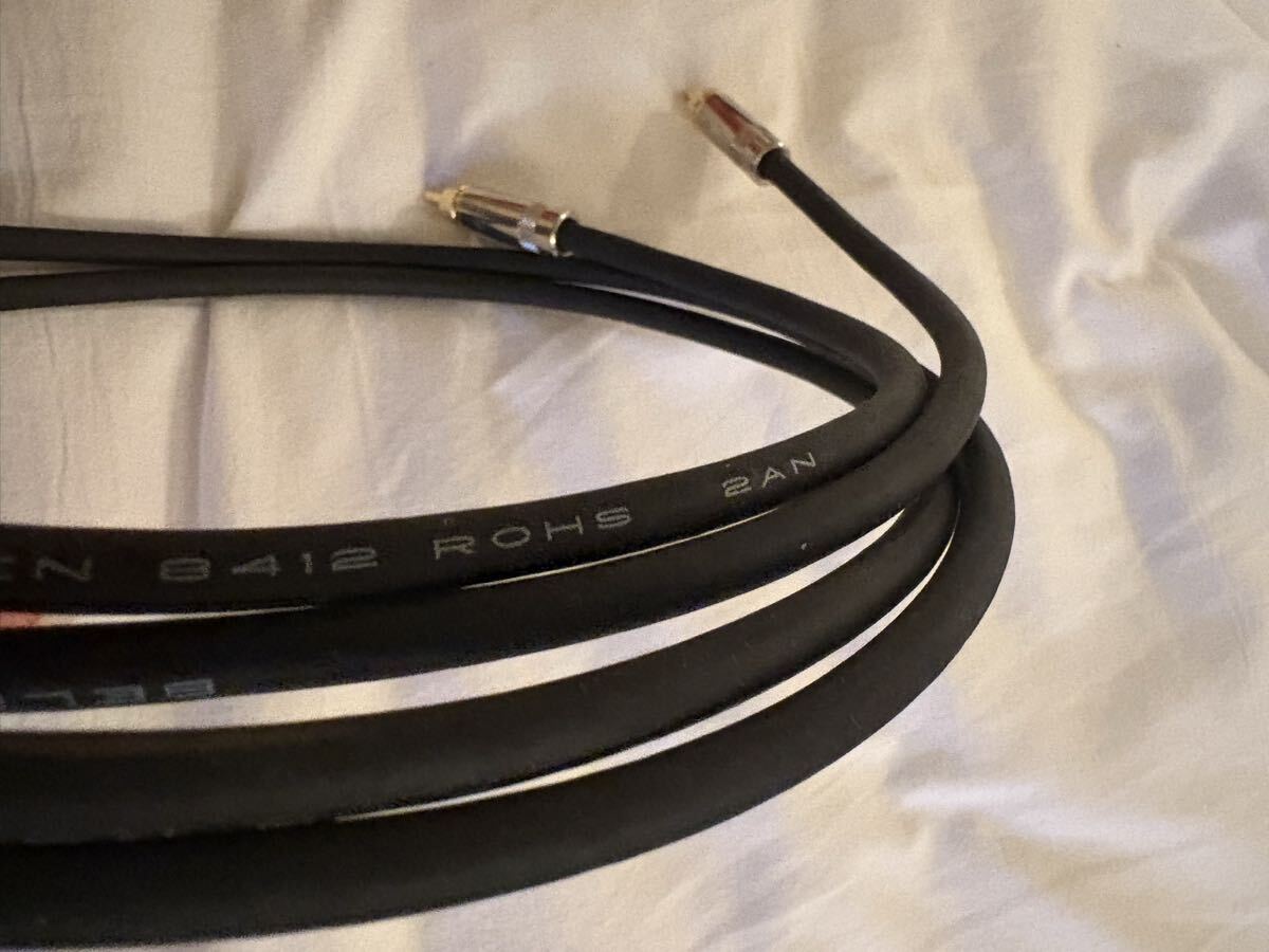 BELDEN 8412 RCAケーブル 約1mペア&88750? ケーブル ステレオ?フォンケーブル 約7m×4 ベルデン_画像4