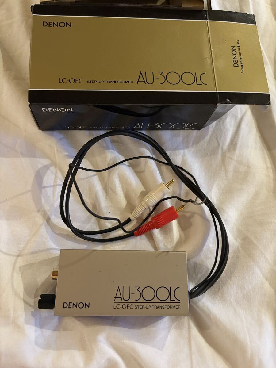 DENON AU-300LC MCカートリッジステップアップトランス デノン デンオン 昇圧トランス