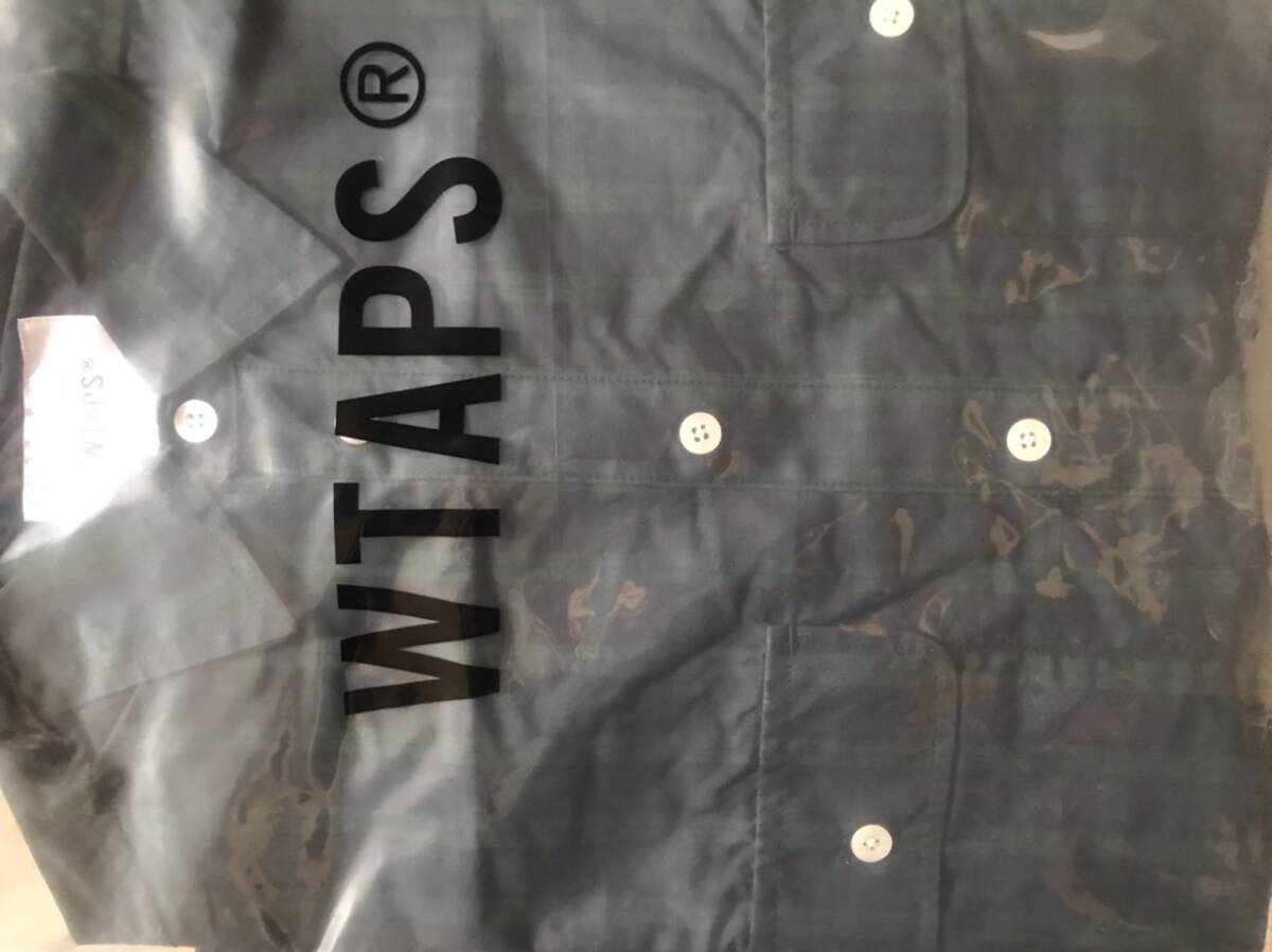 未使用 25SS WTAPS WCPO 01 / LS /COTTON.BROADCLOTH.TEXTILE サイズ 02 ダブルタップス _画像3