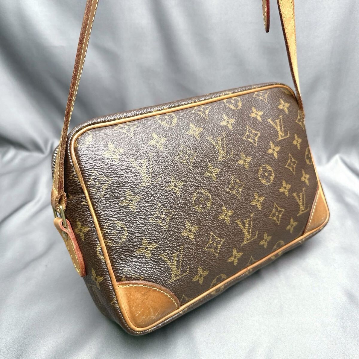 A268 ルイヴィトン モノグラム トロカデロ23 ショルダーバッグ 斜めがけバッグ M51276 シリアル MB1121 正規品_画像2