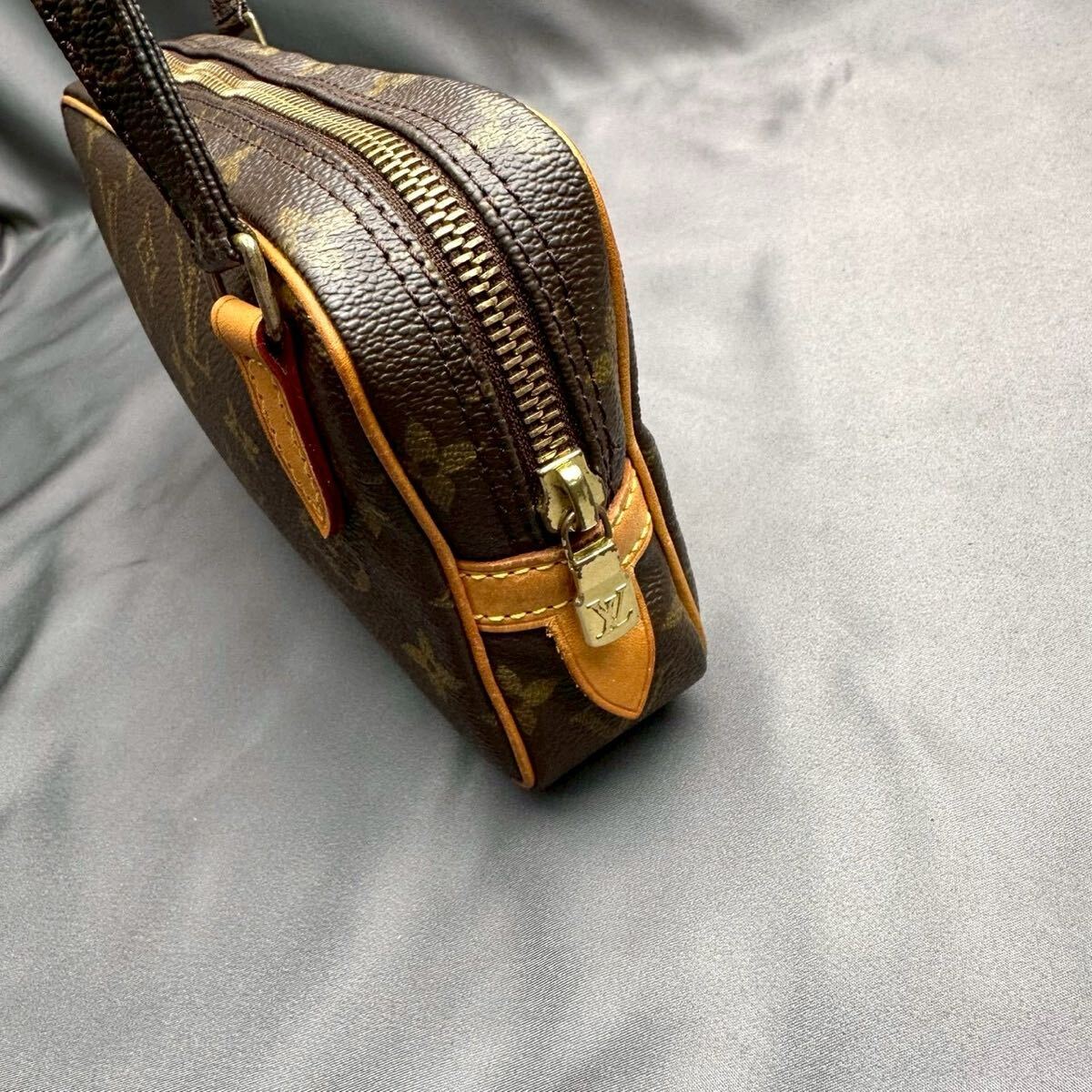 B088 ルイヴィトン モノグラム マルリーバンドリエール ショルダーバッグ 斜めがけバッグ M51828 シリアル SL0050 正規品_画像4