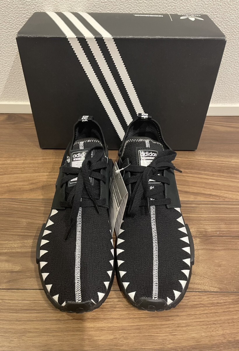 【未使用】adidas×NEIGHBORHOOD:アディダス×ネイバーフッド NMD R1 スニーカー DA8835/27_画像2