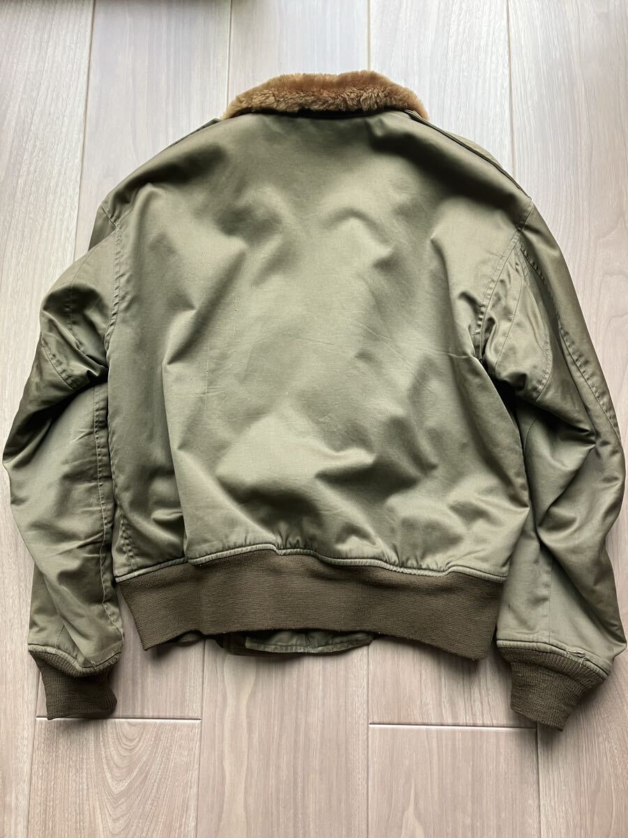 【激レア】バズリクソンズ B-10 死神 フライトジャケット 38 CBI戦区 第375爆撃機中隊陸軍航空隊カスタム BUZZ RICKSON 人気 B-15 A-2_画像2
