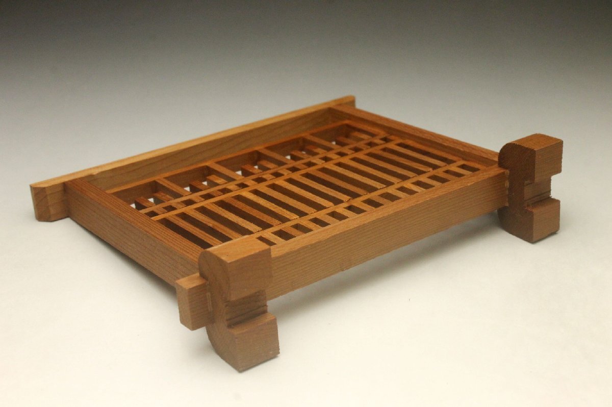 【余韻】 元田工芸 名産一位細工 衝立★置物 化粧箱 無傷美品＜同梱可＞_画像6