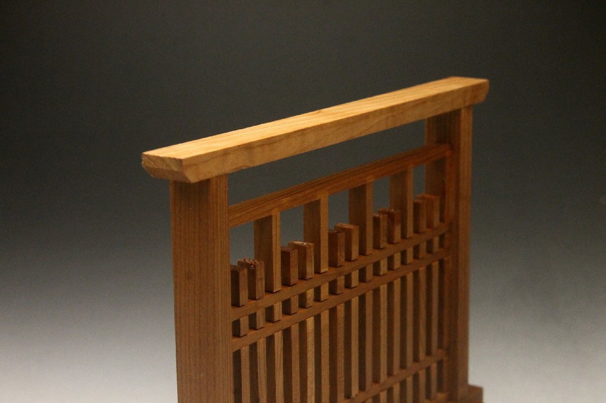 【余韻】 元田工芸 名産一位細工 衝立★置物 化粧箱 無傷美品＜同梱可＞_画像5