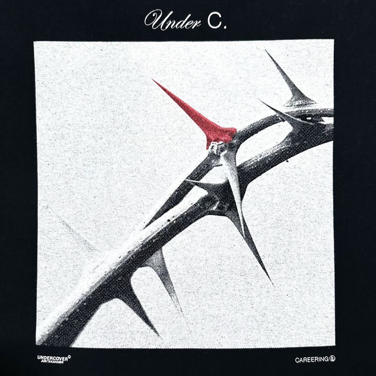 UNDERCOVER Careering 棘 薔薇 ロングスリーブ Tシャツ アンダーカバー ロンT 長袖 FRAGMENT フラグメント 藤原ヒロシ jonio archive affa_画像3