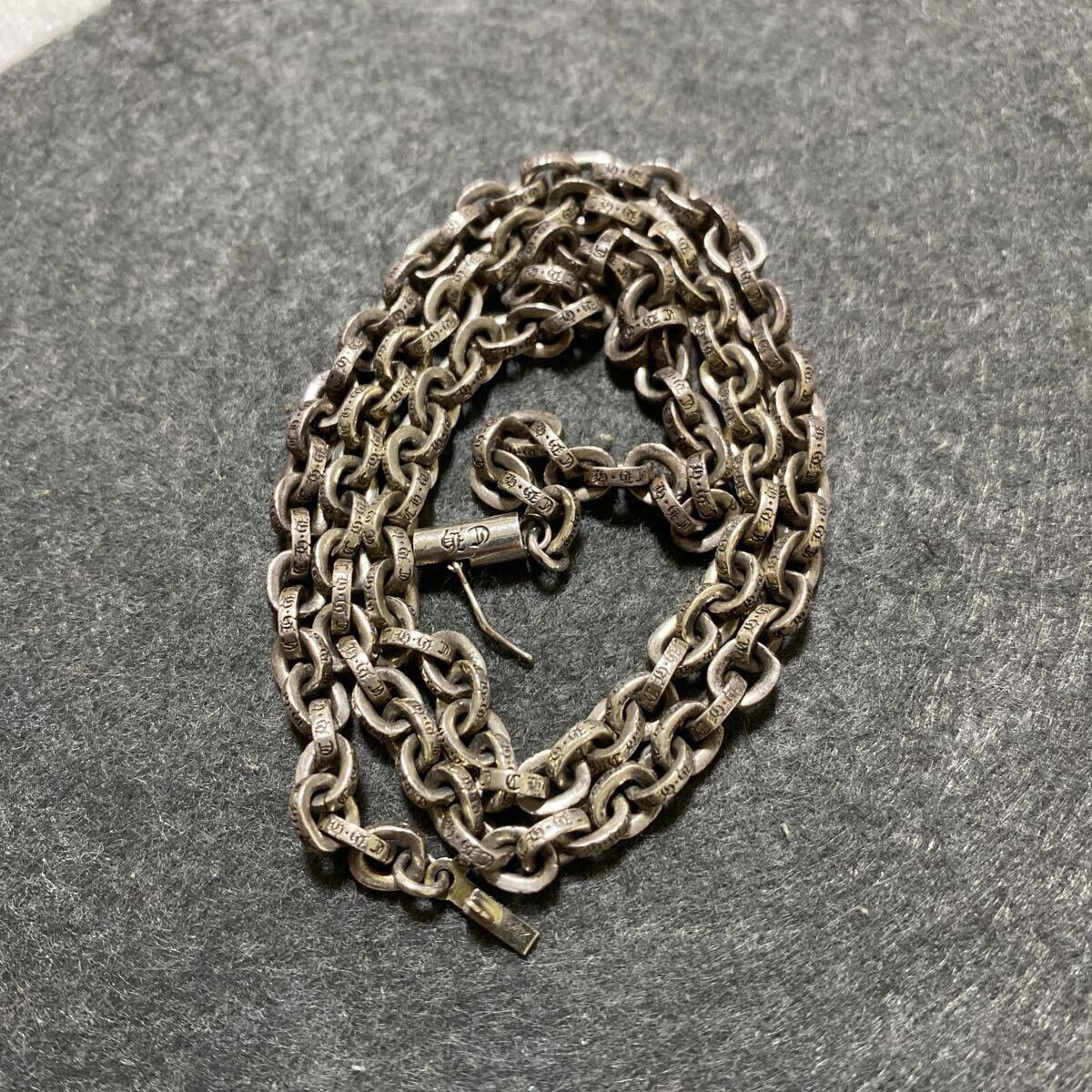 Chrome Hearts ペーパーチェーン SV925 50cm クロムハーツ 14k刻印 美品_画像5