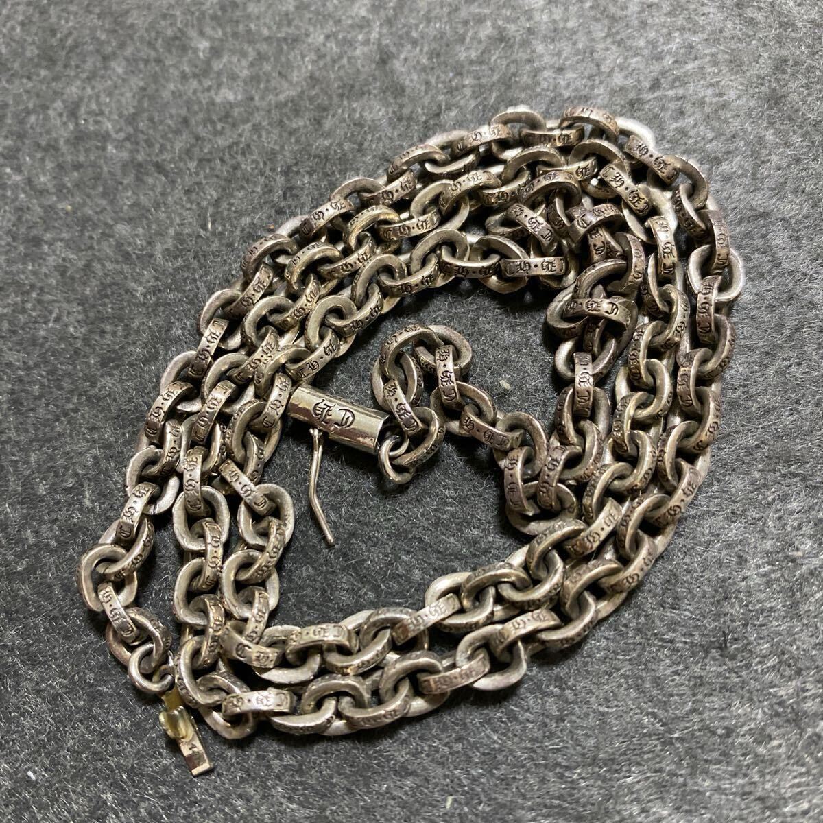 Chrome Hearts ペーパーチェーン SV925 50cm クロムハーツ 14k刻印 美品_画像7