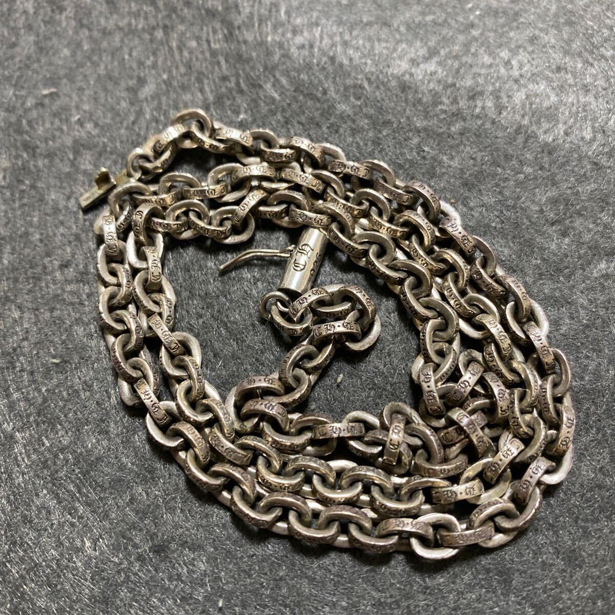 Chrome Hearts ペーパーチェーン SV925 50cm クロムハーツ 14k刻印 美品_画像8