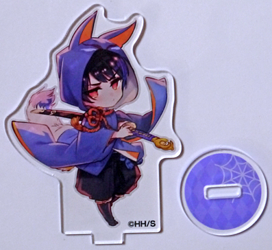 ヘタリア World☆Stars アクリルminiフィギュア 日本 あんまり怖くないモンスター図鑑 ミニアクリルスタンド_画像1