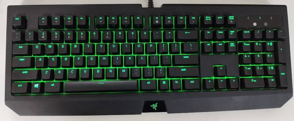 Razer RZ03-0170 BlackWidow Ultimate/メカニカルゲーミングキーボード/緑軸/有線_画像4