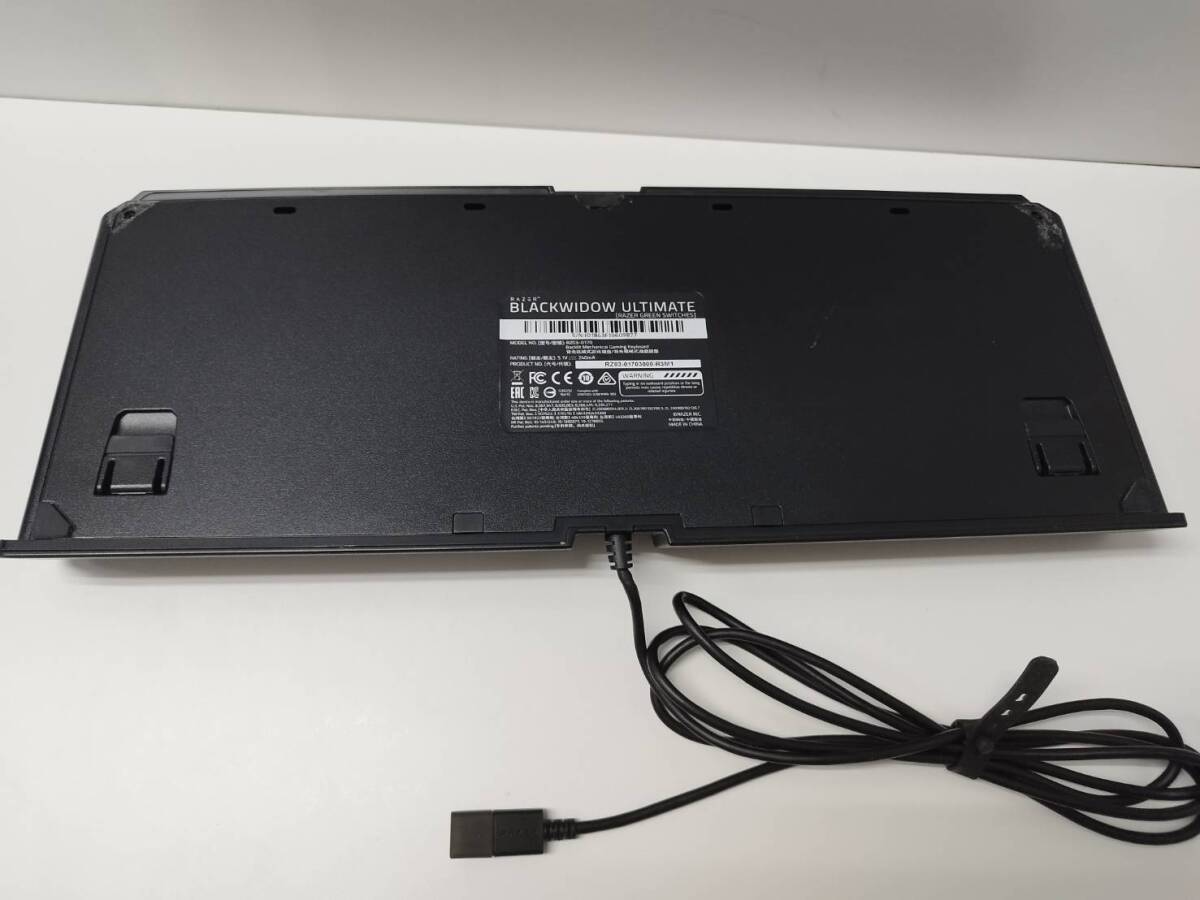 Razer RZ03-0170 BlackWidow Ultimate/メカニカルゲーミングキーボード/緑軸/有線_画像5