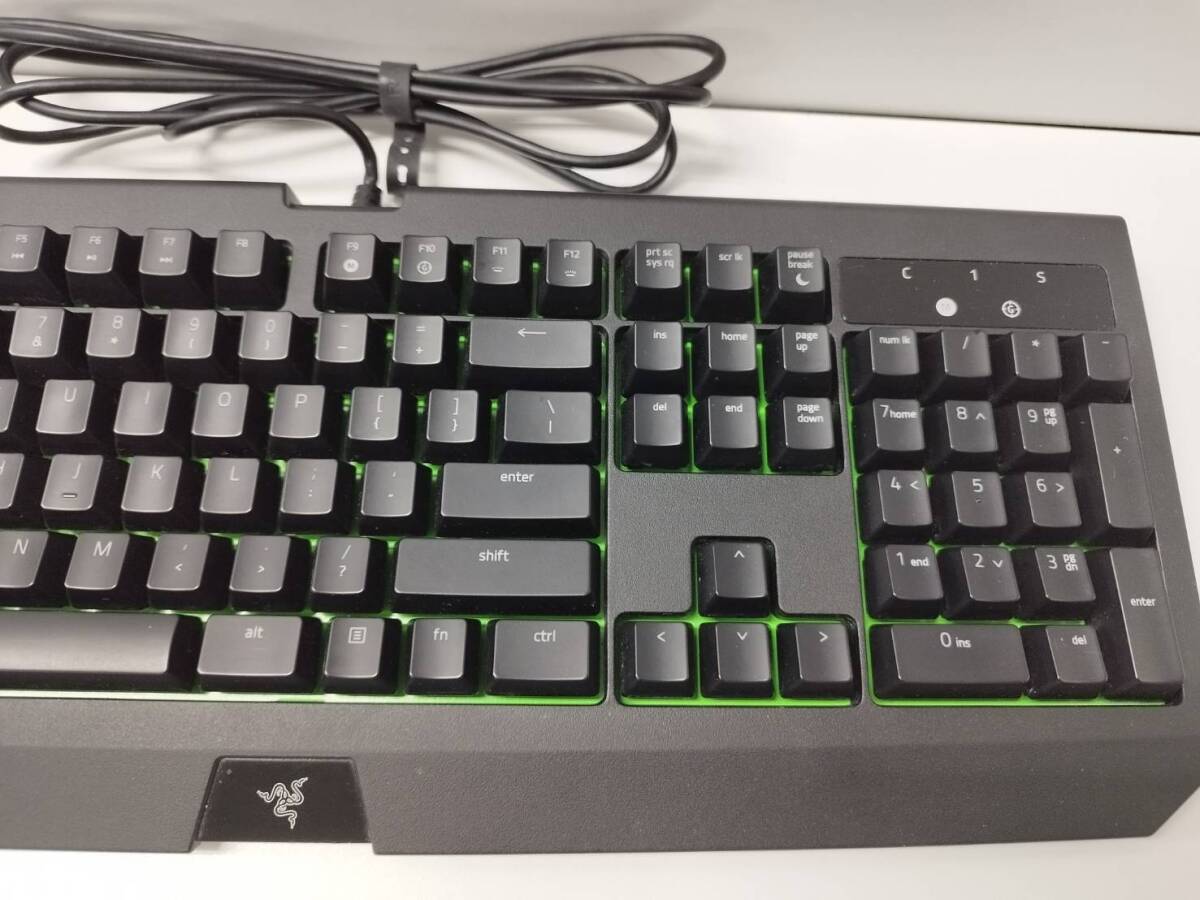 Razer RZ03-0170 BlackWidow Ultimate/メカニカルゲーミングキーボード/緑軸/有線_画像3