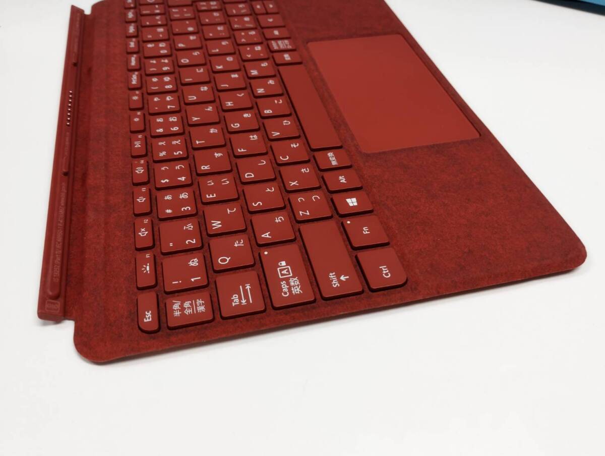 【良品】Microsoft Surface Go/タイプカバー/ポピーレッド〈Model：1840〉(2)_画像6
