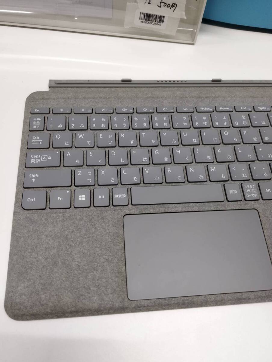 【良品】Microsoft Surface Go タイプカバー/プラチナ〈Model：1840〉_画像2