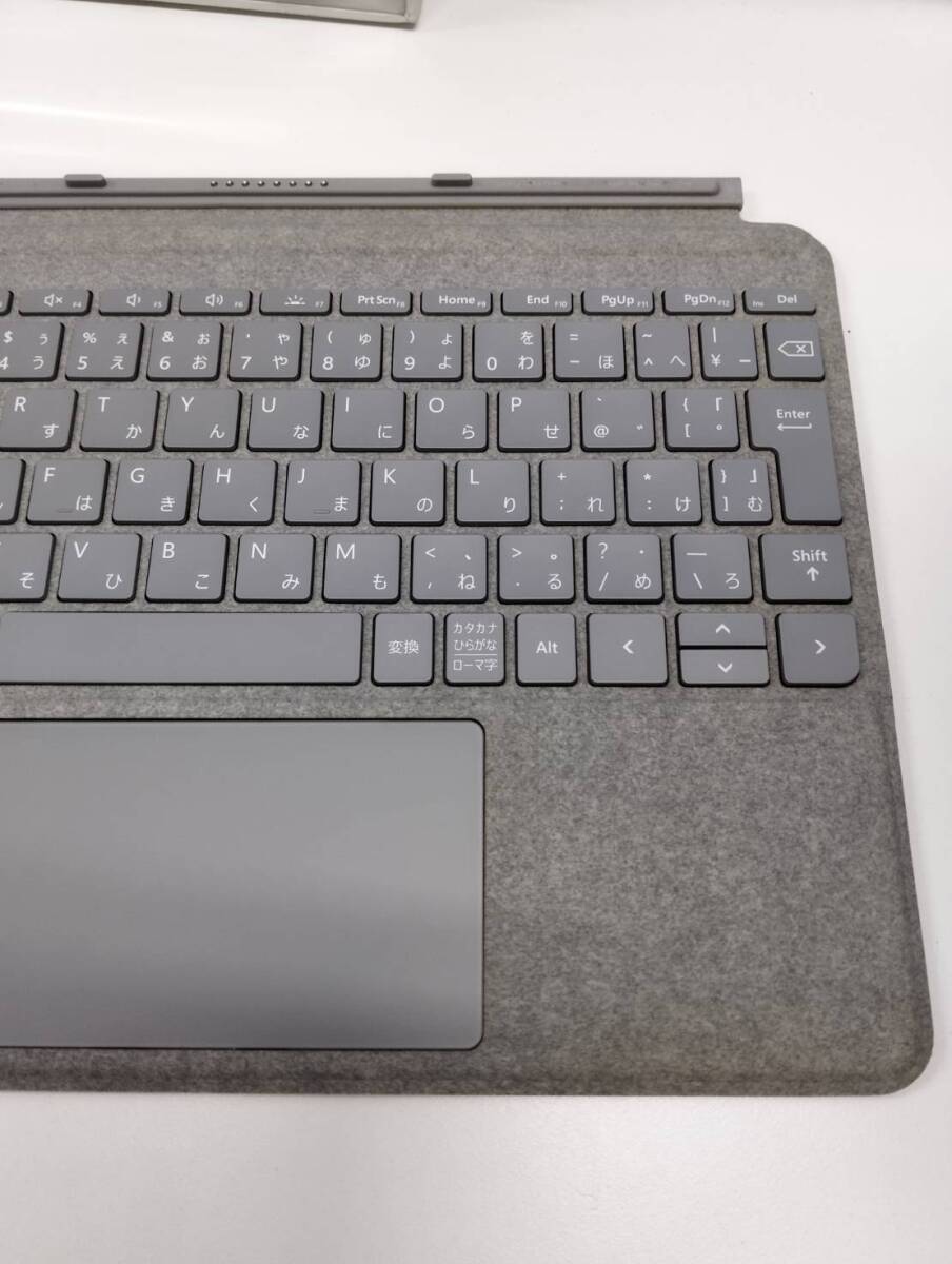 【良品】Microsoft Surface Go タイプカバー/プラチナ〈Model：1840〉_画像3