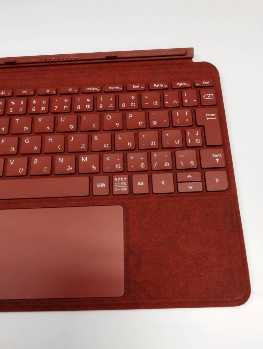 【良品】Microsoft Surface Go/タイプカバー/ポピーレッド〈Model：1840〉(2)_画像3