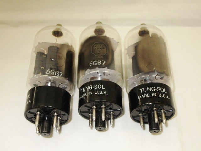6DQ6B　6GB7　TUNG-SOL　6本　USA　箱おまけ　真空管　タングソル　U-1980_画像5
