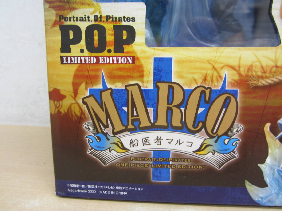 【72321】◆開封済み未使用品　ワンピース　フィギュア　POP　リミテッドエディション　船医者マルコ_画像5