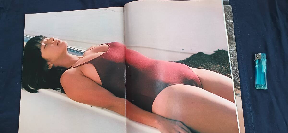 !秀品!稀少「激写・宮崎美子・篠山紀信1冊」縦365×横260ミリ(㍼50年)(詳細不明)_画像7