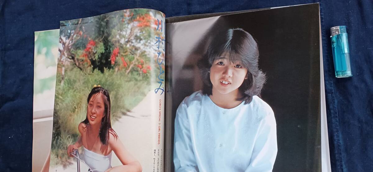 !秀品!稀少「激写・川村ひとみポスター付・篠山紀信1冊」縦365×横260ミリ(㍼56年)(詳細不明)_画像4
