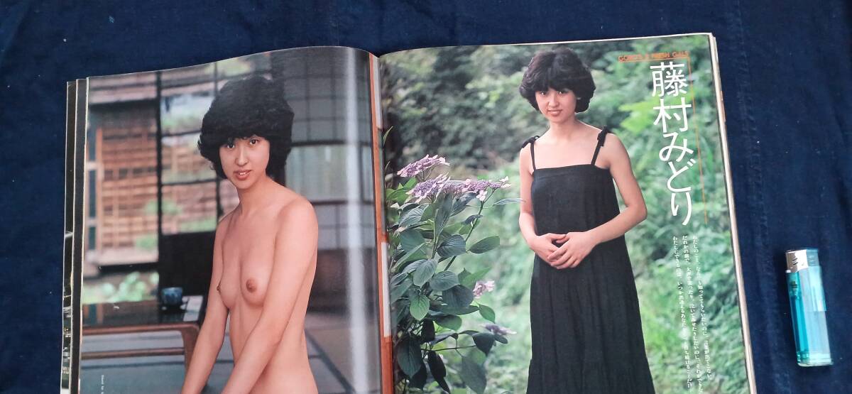 !秀品!稀少「激写・川村ひとみポスター付・篠山紀信1冊」縦365×横260ミリ(㍼56年)(詳細不明)_画像9