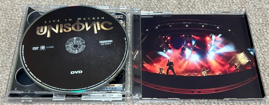 状態良 UNISONIC (ユニソニック) CD 「 IGNITION(輸入盤)」/ CD + DVD 帯付き「 LIVE IN WACKEN 」_画像4