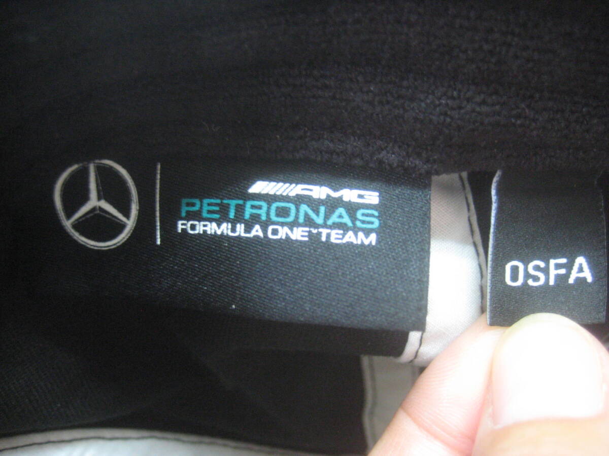 一点物!! 希少 美品 AMG PETRONAS FORMULA ONE TEAM キヤップ ルイスハミルトン チームキャップ AMG ペトロナス F-1_画像8