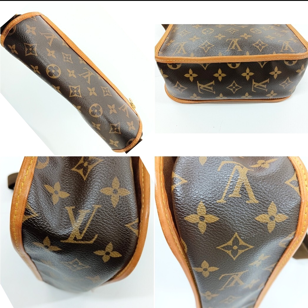 1円スタート LOUIS VUITTON ルイヴィトン モノグラム メッセンジャー ボスフォールPM ショルダーバッグ ブラウン系 現(xiàn)狀品【K000975】