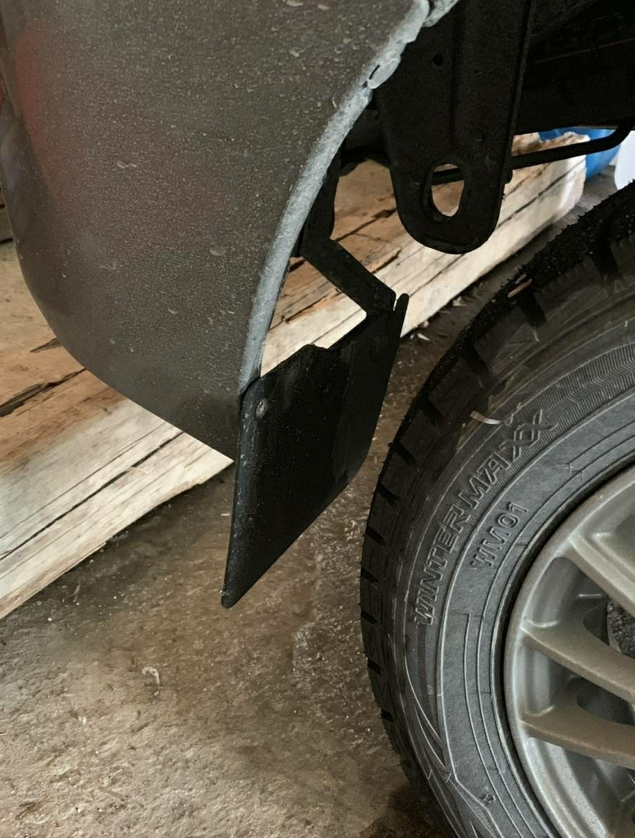 送料無料 スズキ純正 エブリイバン DA64V リアマッドフラップセット (検 エブリィ,エブリー_画像3