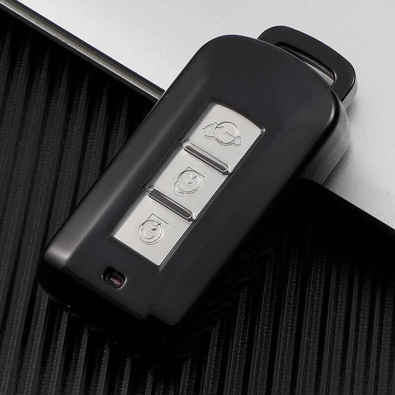 新品即決 三菱 TPU キーケース キーカバー アウトランダー エクリプスクロス RVR ミラージュ ekスペース デイズルークス アイ_画像1